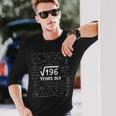 14歳の誕生日tシャツ スクエアルート 196 長袖Tシャツ 彼への贈り物