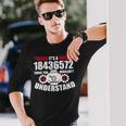 18436572のことだよ君にはわからないだろうけど面白い8 長袖Tシャツ 彼への贈り物