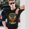 1961年5月以来のヴィンテージ65歳の誕生日レジェンド 長袖Tシャツ 彼への贈り物