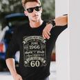 1966年6月生まれのヴィンテージ60歳の誕生日レジェンド。 長袖Tシャツ 彼への贈り物