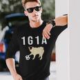 1G1a Pug くるりん尻尾のパグ おもしろ 長袖Tシャツ 彼への贈り物