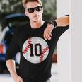 2013 10歳の誕生日 野球 10歳 男の子 キッズ 長袖Tシャツ 彼への贈り物