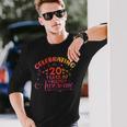 20歳の誕生日お祝いデザイン 面白い20歳のb日の引用 長袖Tシャツ 彼への贈り物