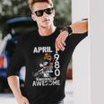 46Th Birthday Legends April 1980Intage 46 Years Old 長袖Tシャツ 彼への贈り物