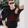 666 デビルグラフィック 獣の数 サタン 長袖Tシャツ 彼への贈り物