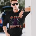 Abg Hunter Offensive Cat Meme Bootlegグラフィック 長袖Tシャツ 彼への贈り物