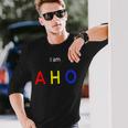 I Am Aho アニメ愛好家への面白い誕生日プレゼント。 長袖Tシャツ 彼への贈り物