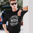 Bates 面白い 苗字 ファミリーツリー 誕生日 同窓会 ギフトアイデア 長袖tシャツ 長袖Tシャツ 彼への贈り物