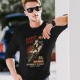 Burnout Kings レトロレーシングスパークプラグガールピンナップ ヴィンテージデザイン 長袖Tシャツ 彼への贈り物