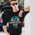 Canicross Runner 犬 トレイルランニング 長袖Tシャツ 彼への贈り物
