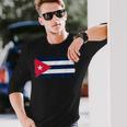 Cuban Flag Cuba Miamipanish Cuban 長袖Tシャツ 彼への贈り物