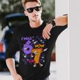 Dabbing 67 私は6歳でしたが、今は7歳です。おもしろいバースデーガールキッズ67 長袖Tシャツ 彼への贈り物