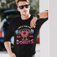 I Do It For Dorut ウエイトリフティング ジム ワークアウト フィットネス エクササイズ 長袖Tシャツ 彼への贈り物