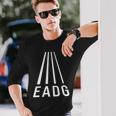 Eadg 4弦 ベースギタープレーヤー ベーシストパースペクティブ 長袖tシャツ 長袖Tシャツ 彼への贈り物