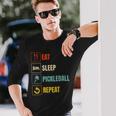 Eatleep ピックルボール リピート スポーツ レジャー ピックルボール 長袖Tシャツ 彼への贈り物