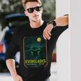 Everglades ナイトパドルシャツ 月光カヌー マングローブ 長袖Tシャツ 彼への贈り物