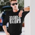 Faith Bibleerses ビンテージ クリスチャン グランジ グラフィック 長袖Tシャツ 彼への贈り物