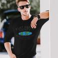 Flat Earthociety Members Around The Globe ジョーク 長袖Tシャツ 彼への贈り物