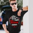 Freedom Convoy United Canada Truckers 長袖Tシャツ 彼への贈り物
