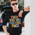 Fuck You Fucking Fuck 長袖Tシャツ 彼への贈り物