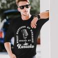 Music Lover カラオケシンガー 長袖Tシャツ 彼への贈り物