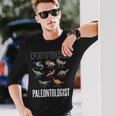 Future Paleontologist モササウルス・トリケラトプス ティラノサウルス 長袖Tシャツ 彼への贈り物