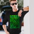 The Glob ビンテージ映画ポスター ホラー ゴス ハロウィン 長袖Tシャツ 彼への贈り物
