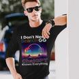 Googleを検索する必要はありません。Chatgptはすべてを知っています。 長袖Tシャツ 彼への贈り物