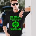 Green Biohazard 危険物 コスチューム キッズ メンズ 長袖Tシャツ 彼への贈り物