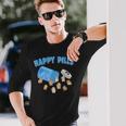 Happy Pills うさぎ 面白い ホーランドロップ バニー 恋人 ユーモア 長袖Tシャツ 彼への贈り物