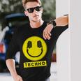 Hardcore Rave Music Raver 90S Edm Dj Rave House-Music Techno 長袖Tシャツ 彼への贈り物