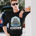 Hippo アフリカンサファリ チョベ国立公園 お土産 長袖Tシャツ 彼への贈り物