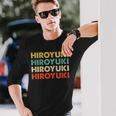 Hiroyuki 浩之 長袖Tシャツ 彼への贈り物