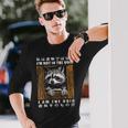 I'm Not In Theoid I Am Theoid 日本のアライグマ 長袖Tシャツ 彼への贈り物