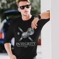 Integrity Orionpacecraft Artemis Ii 2026 宇宙 月 探査 愛好家 軌道船 長袖Tシャツ 彼への贈り物