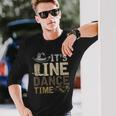 Its Line Dance Time ギフトアイデア ホースダンスライン 長袖Tシャツ 彼への贈り物