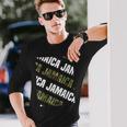 Jamaicaカモ柄グリーンカモフラージュ 長袖Tシャツ 彼への贈り物