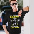 Leg Day ボディビルディング スクワット ジム モチベーションスクワット 長袖Tシャツ 彼への贈り物
