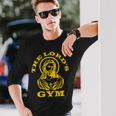 The Lords Gym 重量挙げに クリスチャン ジーザス 好き 長袖Tシャツ 彼への贈り物