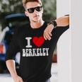 I Love Berkeley California Heart お土産 Ca City Pride 長袖Tシャツ 彼への贈り物