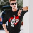 I Love You 手話 Asl Peak Languages 長袖Tシャツ 彼への贈り物