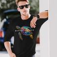 Manuel Antonio コスタリカ ティー ビーチ サーフ バケーション ウミガメ 長袖Tシャツ 彼への贈り物