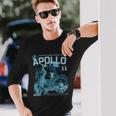 Nasa アポロ 11 号ミッション 1969 年 7 月 20 日 長袖Tシャツ 彼への贈り物