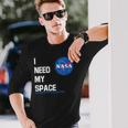 I Need Mypace Nasaケネディスペースセンター Nasaシャツ 長袖Tシャツ 彼への贈り物
