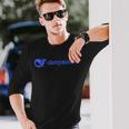 Nerdy Deepseek Ai 人工知能 コンピューター オタク 長袖Tシャツ 彼への贈り物