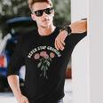 Nevertop Growing Roses 長袖Tシャツ 彼への贈り物