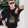 Punk Rock Toxic 1980年代パンクロックミスフィット 長袖Tシャツ 彼への贈り物