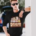 Sweet Icing Party 子猫好き 誕生日ケーキ かわいい猫 長袖Tシャツ 彼への贈り物
