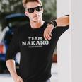 Team Nakano 長袖Tシャツ 彼への贈り物