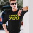 Tenere T7 アドベンチャー ヴィンテージ バイク 長袖Tシャツ 彼への贈り物